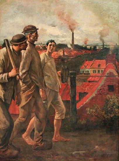 Constantin Meunier Return from the Mine